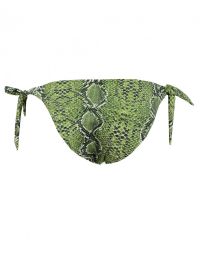 Μαγιό slip Rock Club - Χακί Snake - Μπικίνι δετό - Κανονικό