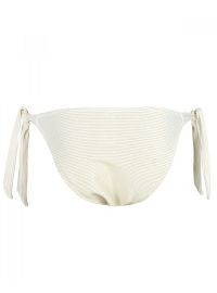 Μαγιό slip Rock Club - Λευκό Lurex - Μπικίνι δετό - Κανονικό