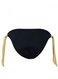 Μαγιό slip Rock Club - Μαύρο - Μπικίνι δετό - Κανονικό