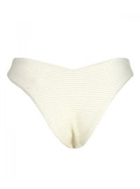 Μαγιό slip Rock Club - Ψηλό κόψιμο - Mix and Match σλιπ - Lurex Λευκό