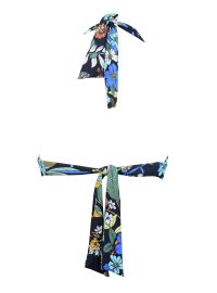 Μαγιό τρίγωνο Rock Club - Εμπριμέ Bikini - Μεγάλο στήθος - Cup E