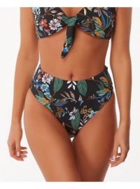 Ψηλόμεσο μαγιό slip Rock Club - Φλοράλ - Mix and Match - Barazil