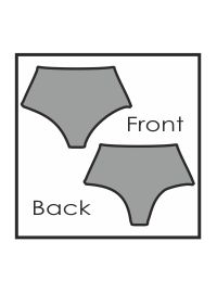 Γυναικείο Μαγιό Brazil slip Rock Club - Macacao print - Κορσές - Ψηλόμεσο - Regular Fit - Lycra