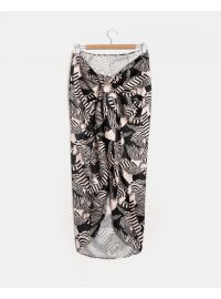 Γυναικείο Beachwear Rock Club - Πολυμορφική Φούστα παρεό - Macacao Print - Regular Fit - Lycra