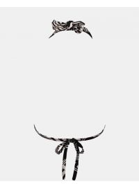 Γυναικείο Μαγιό Push Up τρίγωνο Rock Club - Macacao print - Bikini - Lycra - Cup B