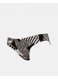 Γυναικείο  Μαγιό slip Rock Club - Macacao print- Mix and Match - Χωρίς ραφές - Regular Fit - Lycra