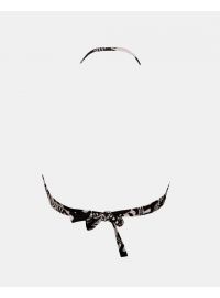 Γυναικείο Μαγιό Σουτιέν Strapless Rock Club - Macacao Print - Push-up Bikini - Regular Fit - Lycra - Cup B