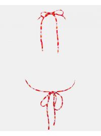 Γυναικείο Μαγιό τρίγωνο Rock Club - Waves print - Τοπ Bikini - Regular Fit - Lycra