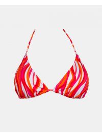 Γυναικείο Μαγιό τρίγωνο Rock Club - Waves print - Τοπ Bikini - Regular Fit - Lycra