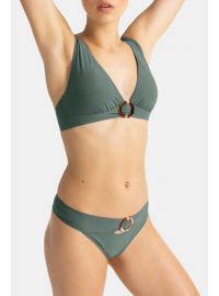 Γυναικείο μαγιό slip Dorina ELMINA - Μπικίνι Brazilian - Χακί - Regular Fit - Lycra