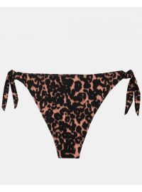 Γυναικείο Μαγιό slip Plus Size Rock Club - Animal Print - Μπικίνι δετό - Lycra