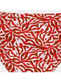 Γυναικείο Μαγιό slip Plus Size Rock Club - Corals Print - Μπικίνι δετό - Lycra