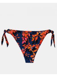 Γυναικείο Μαγιό slip Plus Size Rock Club - Orchid Print - Μπικίνι δετό - Lycra