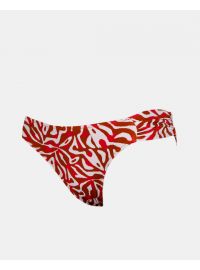 Γυναικείο Μαγιό slip Rock Club - Corals print - Μπικίνι με σούρες - Regular Fit - Lycra