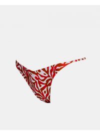 Γυναικείο Μαγιό slip Rock Club - Ψηλό κόψιμο - Corals Print - V σλιπ - Regular Fit - Lycra