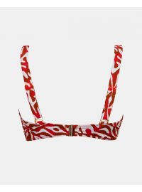 Γυναικείο Μαγιό Σουτιέν Strapless Rock Club Corals - Κρουαζέ - Μεγάλο στήθος - Regular Fit - Lycra - Cup D