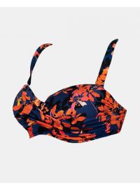 Γυναικείο Μαγιό Σουτιέν Strapless Rock Club Orchid - Κρουαζέ Bikini - Μεγάλο στήθος - Regular Fit - Lycra - Cup D