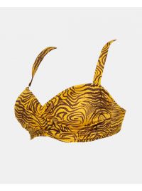 Γυναικείο Μαγιό Σουτιέν Strapless Rock Club Siba - Κρουαζέ Bikini - Μεγάλο στήθος - Regular Fit - Lycra - Cup D