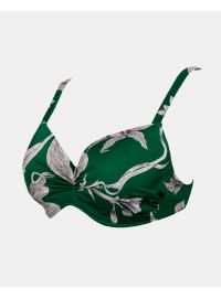 Γυναικείο Μαγιό top Rock Club - Lily print - Bikini για μεγάλο στήθος - Regular Fit - Lycra - Cup E