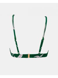 Γυναικείο Μαγιό top Rock Club - Lily print - Bikini Τρίγωνο με Λάστιχο - Regular Fit - Lycra