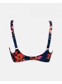 Γυναικείο Μαγιό top Rock Club - Orchid print - Bikini για μεγάλο στήθος - Regular Fit - Lycra - Cup E