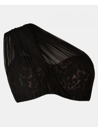 Γυναικείο Μαγιό top Strapless Rock Club - Animal print - Bikini Πολυμορφικό- Plus Size - Lycra - Cup E F