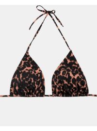 Γυναικείο Μαγιό τρίγωνο Rock Club - Animal print - Τοπ Bikini - Plus Size - Lycra