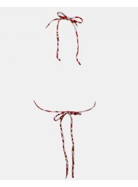 Γυναικείο Μαγιό τρίγωνο Rock Club - Corals print - Τοπ Bikini - Regular Fit - Lycra