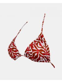 Γυναικείο Μαγιό τρίγωνο Rock Club - Corals print - Τοπ Bikini - Regular Fit - Lycra