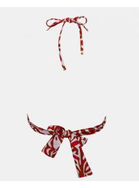 Γυναικείο Μαγιό τρίγωνο Rock Club - Corals Print τοπ Bikini - Σταθερό cup C - Regular Fit - Lycra