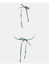 Γυναικείο Μαγιό τρίγωνο Rock Club - Lily print - Τοπ Bikini - Plus Size - Lycra