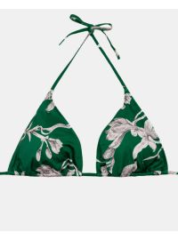 Γυναικείο Μαγιό τρίγωνο Rock Club - Lily print - Τοπ Bikini - Plus Size - Lycra