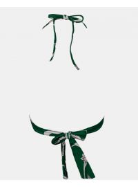 Γυναικείο Μαγιό τρίγωνο Rock Club - Lily Print τοπ Bikini - Σταθερό cup C - Regular Fit - Lycra