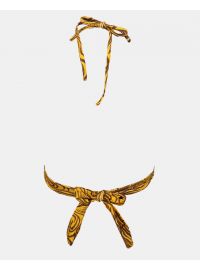 Γυναικείο Μαγιό τρίγωνο Rock Club - Siba Print τοπ Bikini - Σταθερό cup C - Regular Fit - Lycra