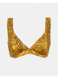 Γυναικείο Μαγιό top Rock Club - Siba print - Bikini για μεγάλο στήθος - Regular Fit - Lycra - Cup C D