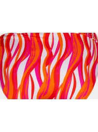 Γυναικείο Μαγιό slip Plus Size Rock Club - Waves Print - Μπικίνι δετό - Lycra