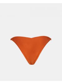 Γυναικείο Μαγιό slip Rock Club - Ψηλό κόψιμο - Terracotta - V σλιπ - Regular Fit - Lycra