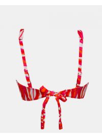 Γυναικείο Μαγιό σουτιέν Rock Club - Μεγάλο στήθος - Waves print Bikini - Regular Fit - Lycra - Cup D