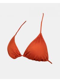 Γυναικείο Μαγιό τρίγωνο Rock Club - Terracotta - Τοπ Bikini - Regular Fit - Lycra