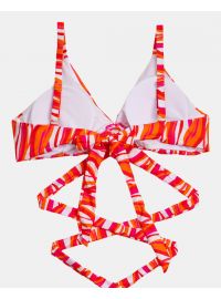 Γυναικείο Μαγιό τρίγωνο Rock Club - Waves με κρίκο - Τοπ Bikini - Plus Size - Lycra