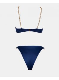 Γυναικείο Σετ μαγιό Rock Club - Μπλε - Bikini με αλυσίδες - Regular Fit - Lycra
