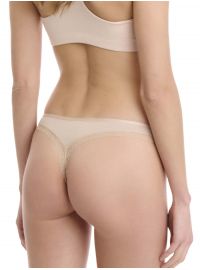 Γυναικείο Στρίγκ Walk - Μπεζ string - Δαντέλα - Regular Fit - Lycra