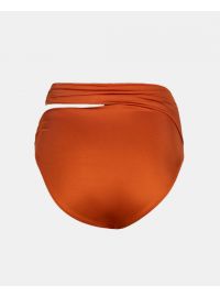 Γυναικείο - Ψηλόμεσο μαγιό slip Rock Club - Terracotta - Σλιπ  με κρίκους - Regular Fit - Lycra