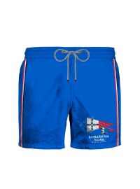 Ανδρικό Μαγιό Nautica Italiana - Μπλε Shorts - Σχέδιο με λογότυπο
