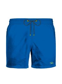 Ανδρικό Μαγιό Johnny Brasco - Μπλε ανοιχτό Shorts - Σχέδιο με λογότυπο - Plus size