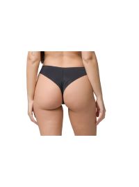 Brazilian slip Luna Every Wear - Μαύρο laser-cut - Χωρίς ραφές