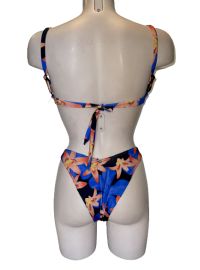 Γυναικείο μαγιό σετ ALICE - Μπικίνι Top - Σλιπ Ψιλόμεσο - Floral