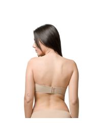 Σουτιέν στράπλες Luna Miracle One - Μπεζ χωρίς ραφές - Τέλειο Κράτημα - Χωρίς Μπανέλα