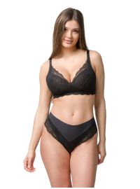 Σουτιέν  Luna Perfect Fit - Μαύρο Χωρίς ενίσχυση - Τέλειο Κράτημα - Χωρίς Μπανέλα