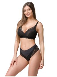 Σουτιέν  Luna Perfect Fit - Μαύρο Χωρίς ενίσχυση - Τέλειο Κράτημα - Χωρίς Μπανέλα